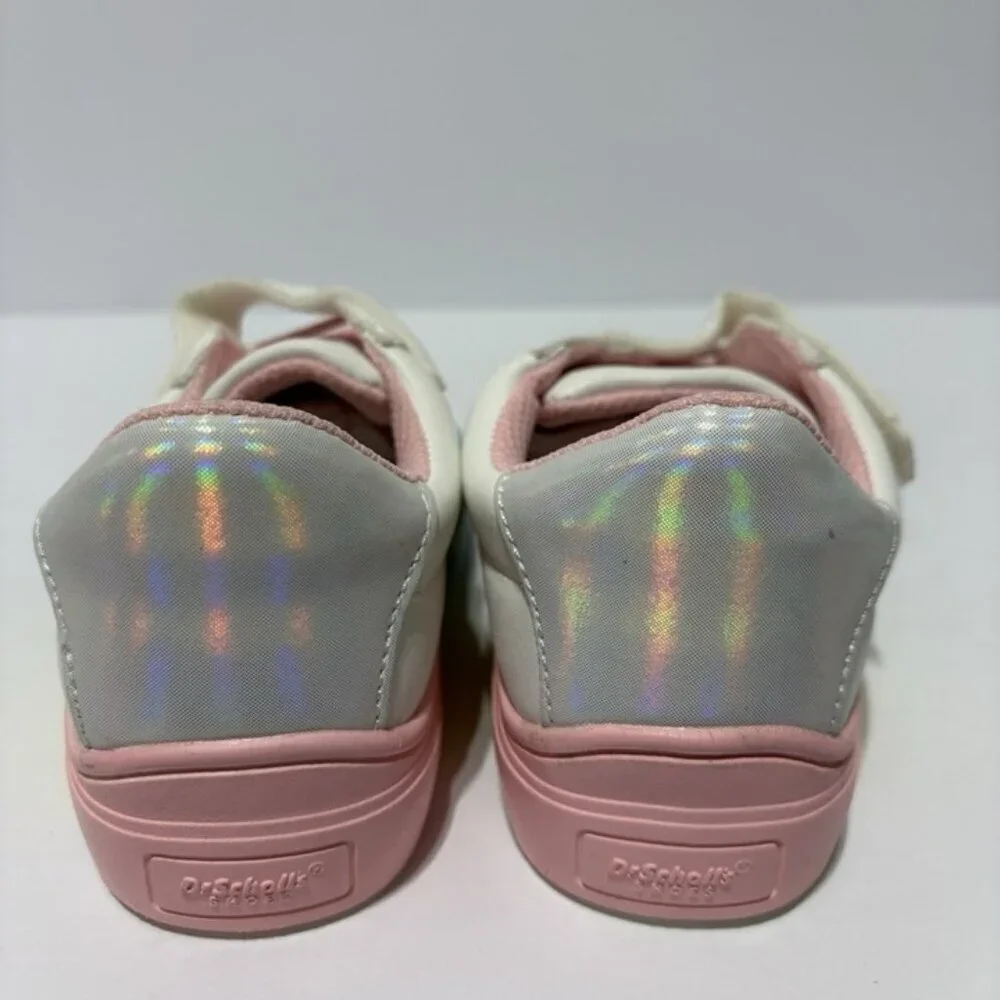 Dr. Scholl’s Little Kids’ Time Off Sneakers White, Girls’ Size 12 M